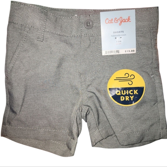 Two 18m Shirts And One Pair Of 12M Shorts By Cat And Jack. All NWT - Picture 2 of 5